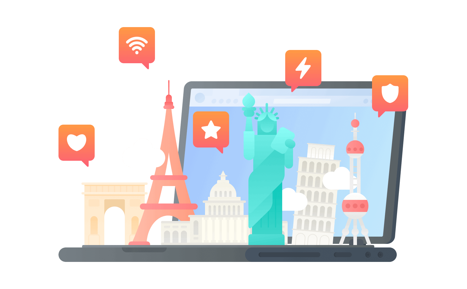 在福克兰连接到中国vpn - 穿锁回国